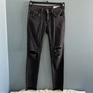 Rag & Bone Distressed Skinny Jeans